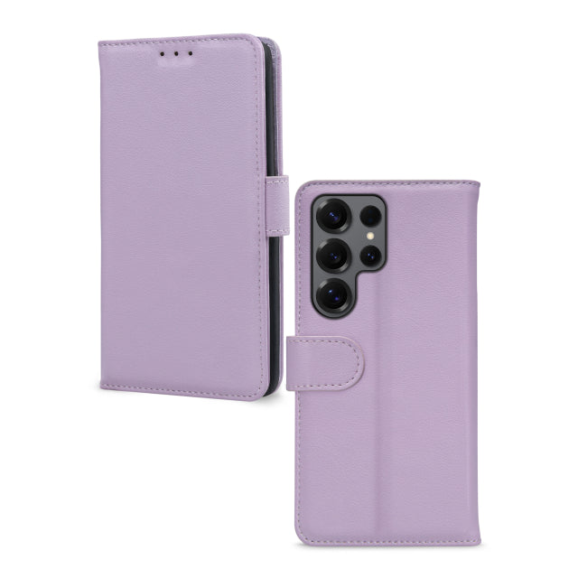 Mobilize Premium Gelly Wallet Hoesje Samsung Paars