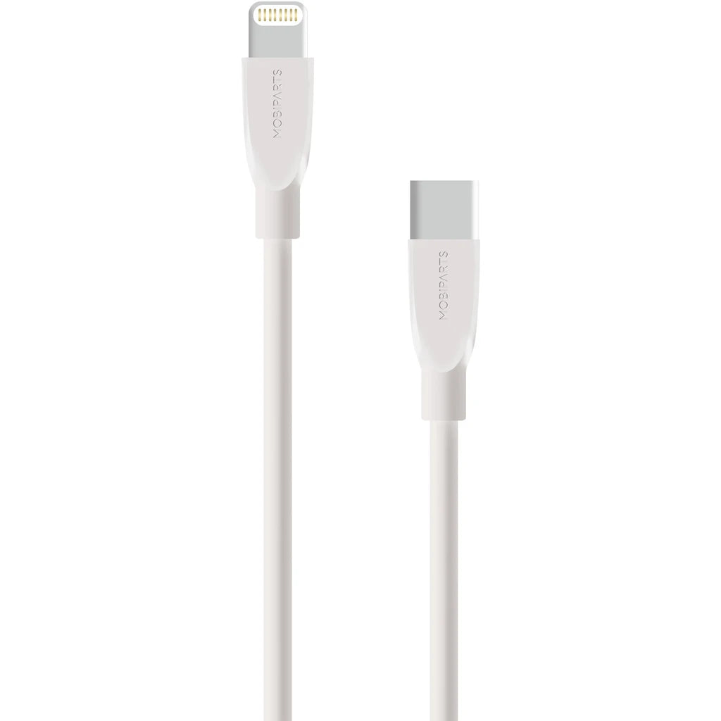Mobiparts USB-C naar Lightning kabel 1m Wit