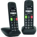 Gigaset E290R DUO Huistelefoon Zwart