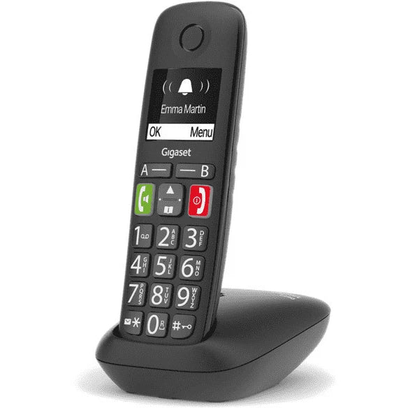 Gigaset E290R DUO Huistelefoon Zwart