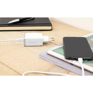 Mobiparts USB-C naar USB-C kabel 1m Wit