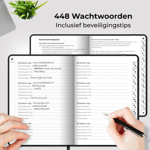 Systemyze Wachtwoordenboekje met Alfabet