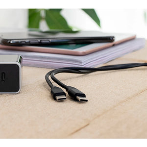 Mobiparts USB-C naar USB-C kabel 1m Zwart