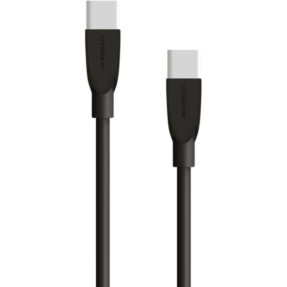 Mobiparts USB-C naar USB-C kabel 2m Zwart