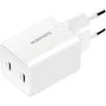 Mobiparts Adapter Dual USB-C 35W Wit