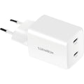 Mobiparts Adapter Dual USB-C 35W Wit