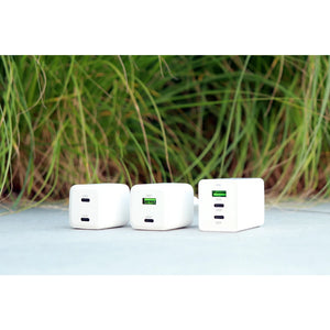Mobiparts Adapter USB-C en USB-A 45W Wit