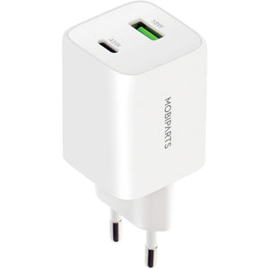 Mobiparts Adapter USB-C en USB-A 45W Wit