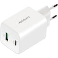 Mobiparts Adapter USB-C en USB-A 45W Wit