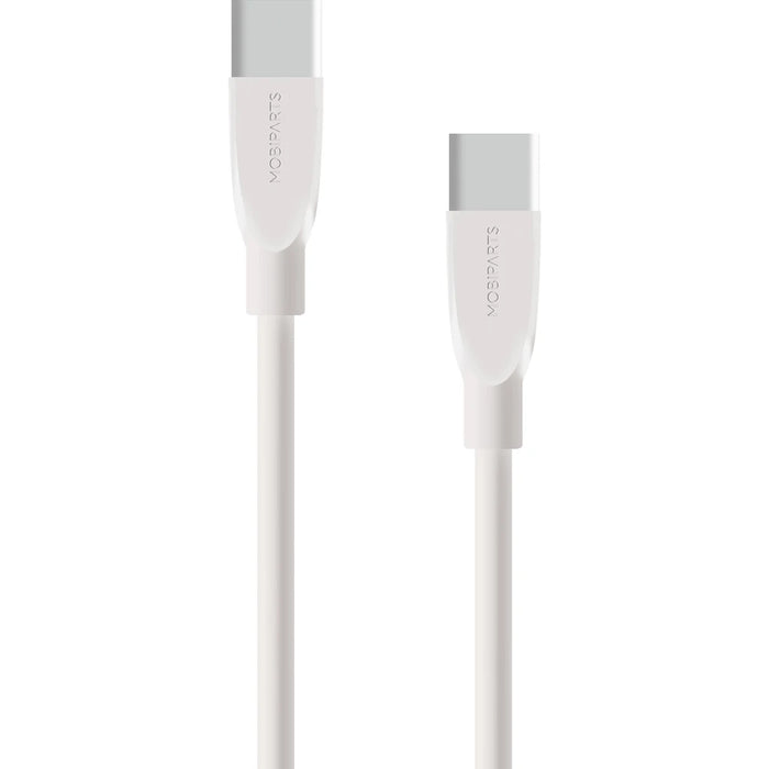 Mobiparts USB-C naar USB-C kabel 2m Wit