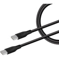Mobiparts Adapter USB-C en USB-A 20W Zwart - met USB-C Kabel