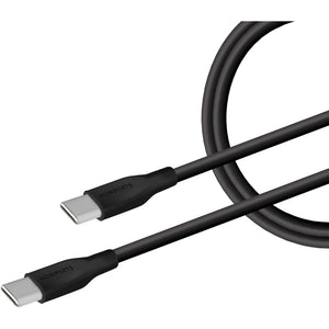 Mobiparts Adapter USB-C en USB-A 20W Zwart - met USB-C Kabel