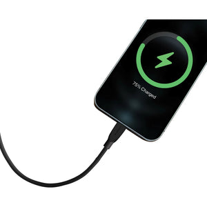 Mobiparts Adapter USB-C en USB-A 20W Zwart - met USB-C Kabel