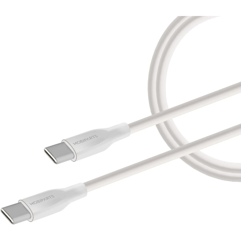 Mobiparts Adapter USB-C en USB-A 20W Wit - met Lightning Kabel