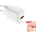 Mobiparts Adapter USB-C en USB-A 20W Wit - met Lightning Kabel