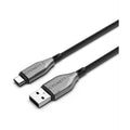 Cygnett Armoured Braided Kabel USB-A naar USB-C 1m Zwart