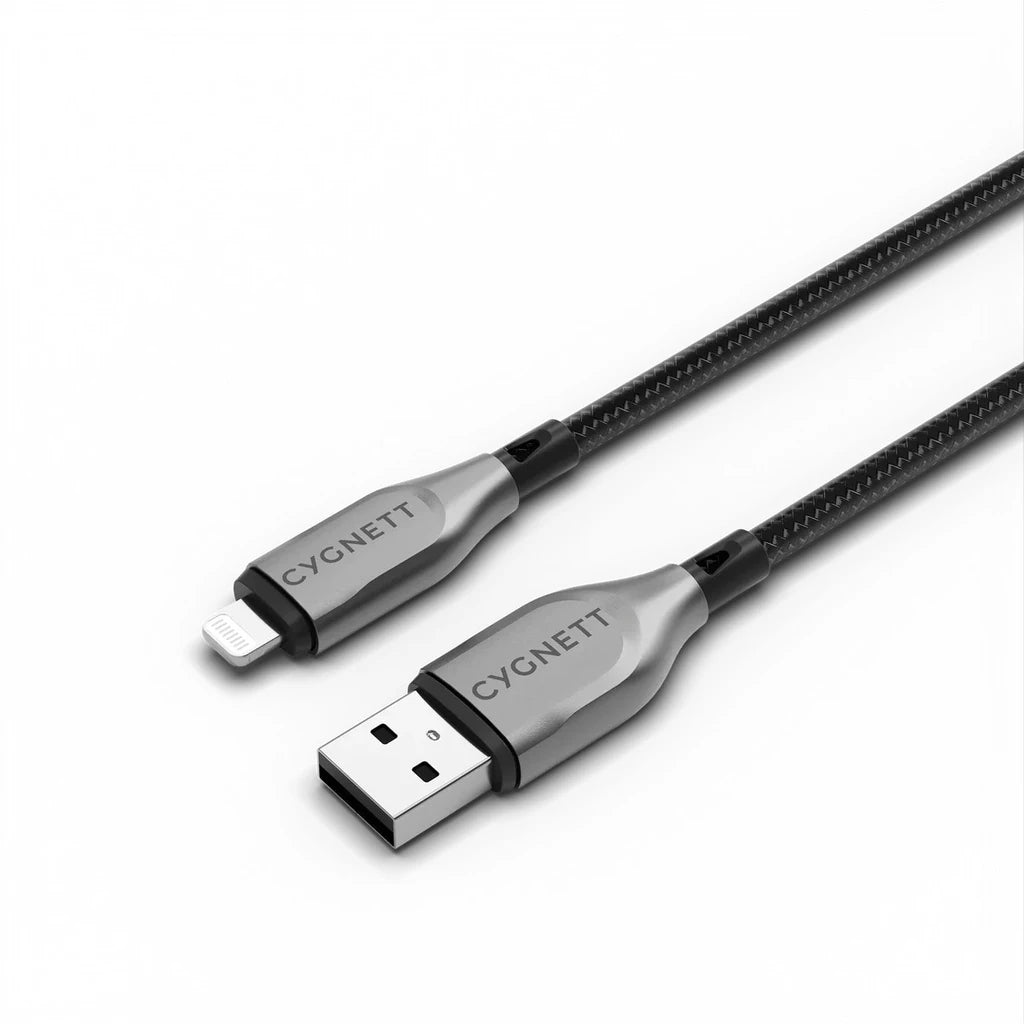 Cygnett Armoured Braided Kabel USB-A naar Lightning 1m