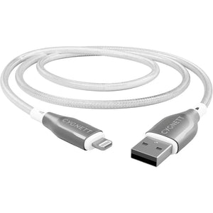 Cygnett Armoured Braided Kabel USB-A naar Lightning 2m Wit