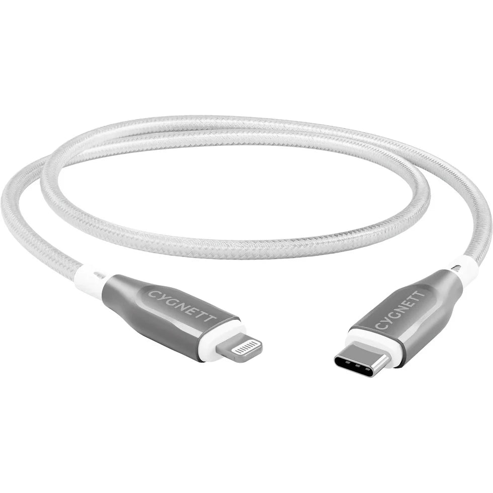Cygnett Armoured Braided Kabel USB-C naar Lightning 1m