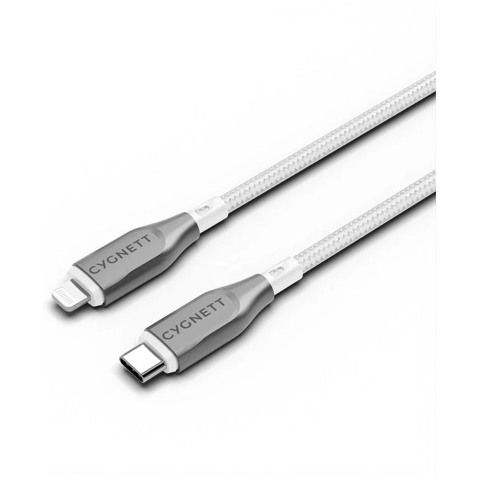 Cygnett Armoured Braided Kabel USB-C naar Lightning 1m