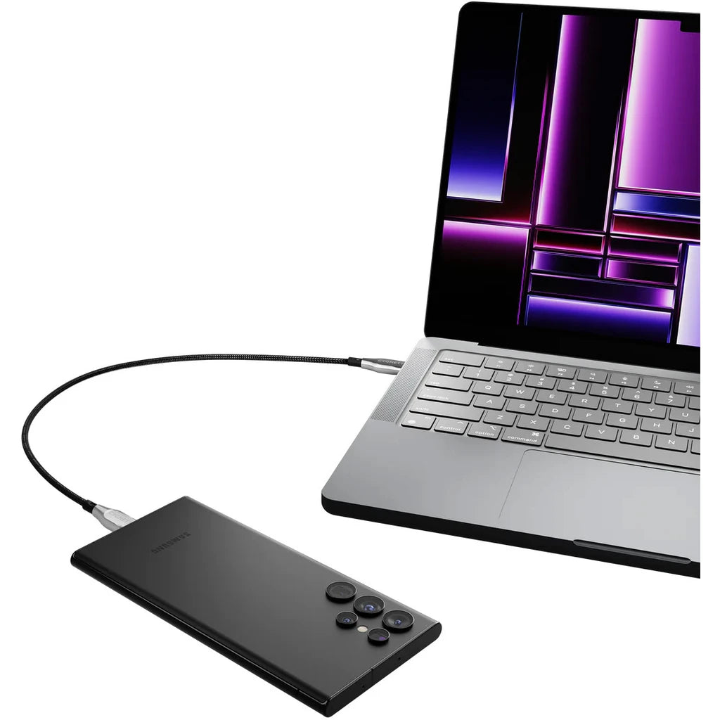Cygnett Armoured Braided Kabel USB-C naar USB-C 1m