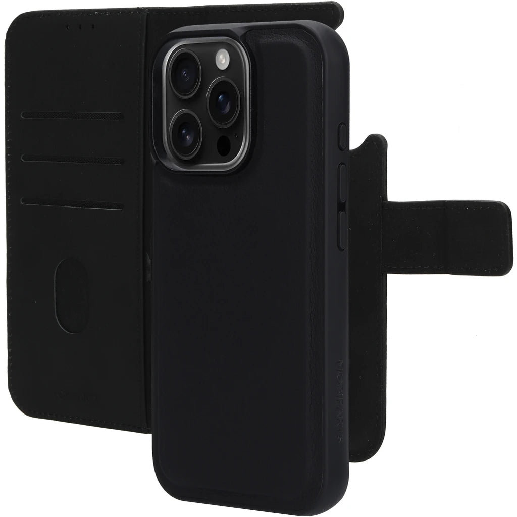 Mobiparts Leather 2 in 1 Wallet Case Apple iPhone Zwart