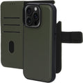 Mobiparts Leather 2 in 1 Wallet Case Apple iPhone Groen