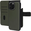 Mobiparts Leather 2 in 1 Wallet Case Apple iPhone Groen