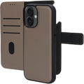 Mobiparts Leather 2 in 1 Wallet Case Apple iPhone Taupe