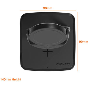 Cygnett Qi2 Draadloze 2 in 1  Oplader 15W Zwart
