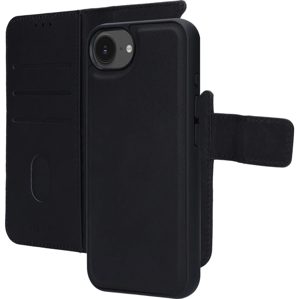 Mobiparts Leather 2 in 1 Wallet Case Apple iPhone Zwart