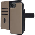 Mobiparts Leather 2 in 1 Wallet Case Apple iPhone Taupe