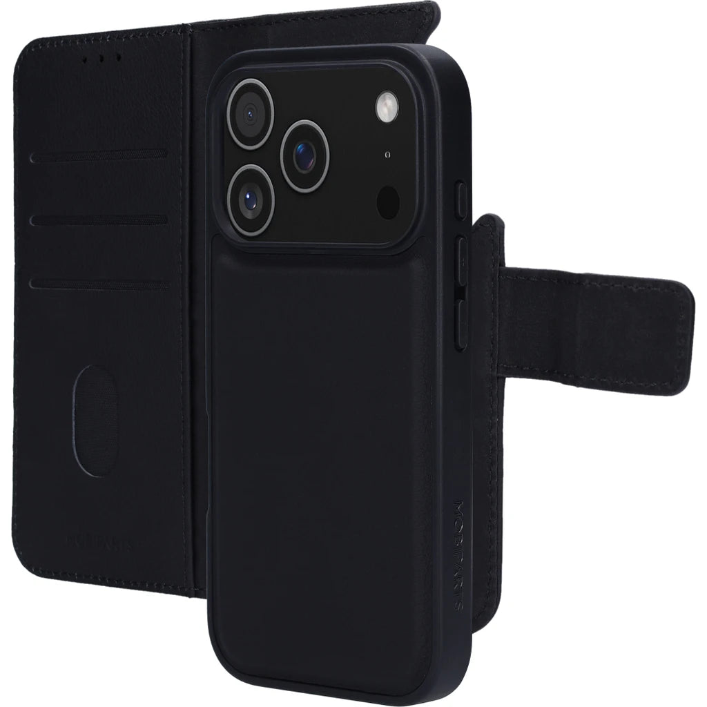 Mobiparts Leather 2 in 1 Wallet Case Apple iPhone Zwart