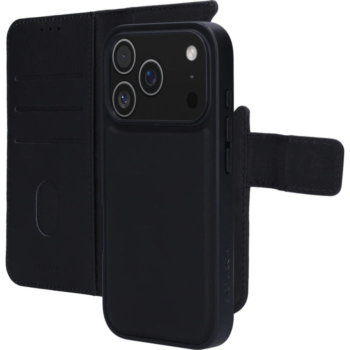 Mobiparts Leather 2 in 1 Wallet Case Apple iPhone Zwart