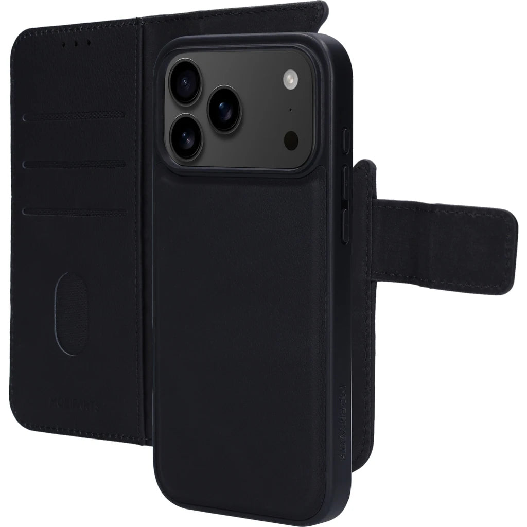 Mobiparts Leather 2 in 1 Wallet Case Apple iPhone Zwart
