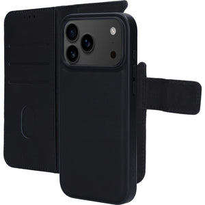 Mobiparts Leather 2 in 1 Wallet Case Apple iPhone Zwart