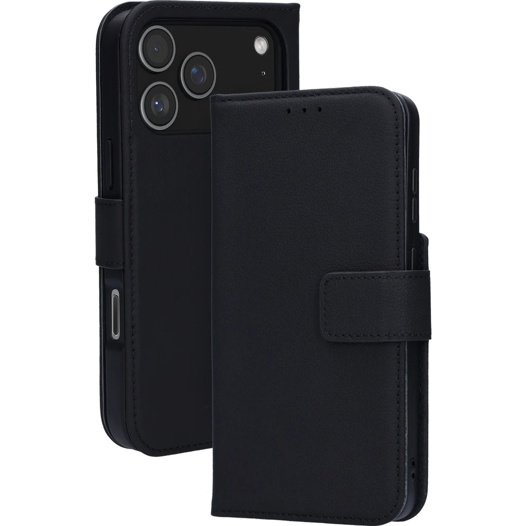 Mobiparts Leather 2 in 1 Wallet Case Apple iPhone Zwart