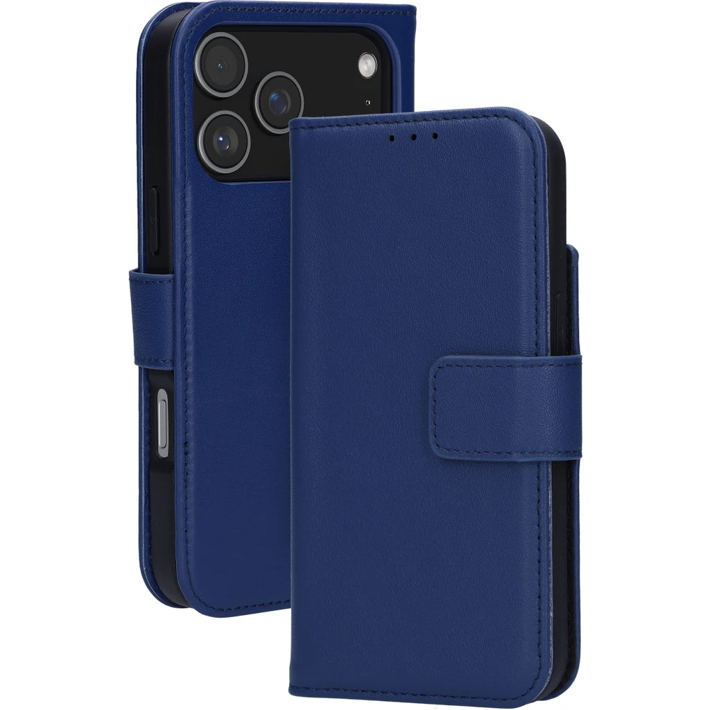 Mobiparts Leather 2 in 1 Wallet Case Apple iPhone Blauw