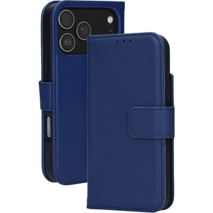 Mobiparts Leather 2 in 1 Wallet Case Apple iPhone Blauw