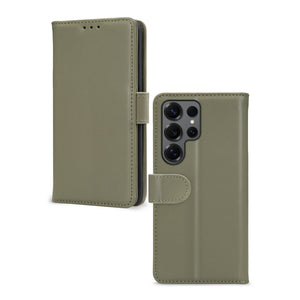 Mobilize Premium Gelly Wallet Hoesje Samsung Groen