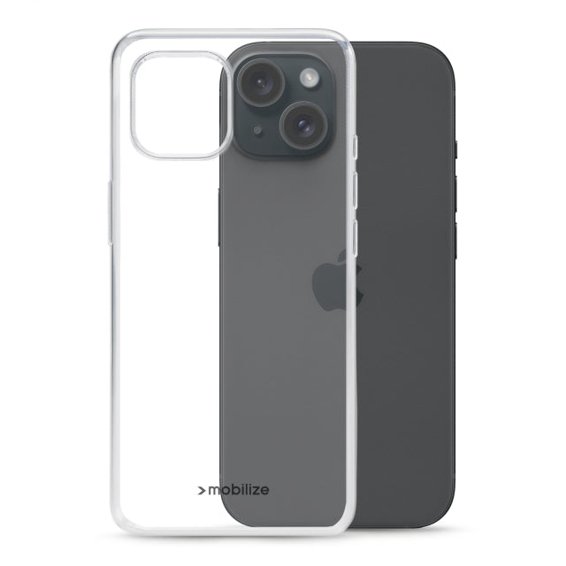 Mobilize Gelly Case - Transparant - iPhone 15