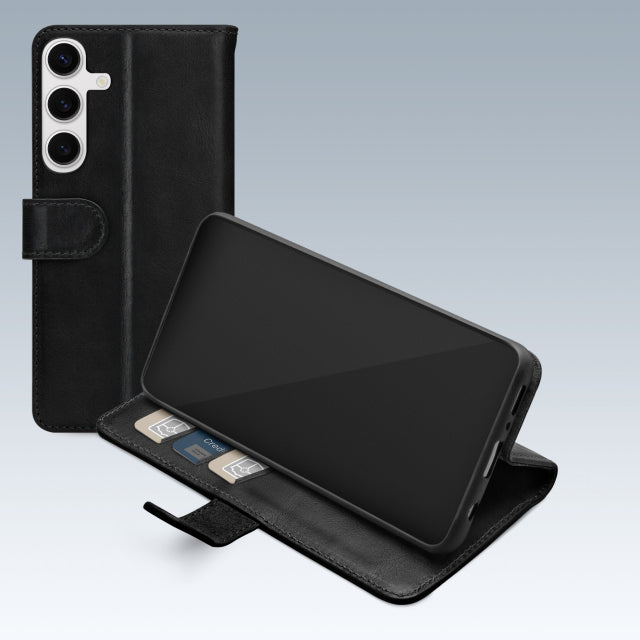 Mobilize Premium Gelly Wallet Hoesje Samsung Zwart