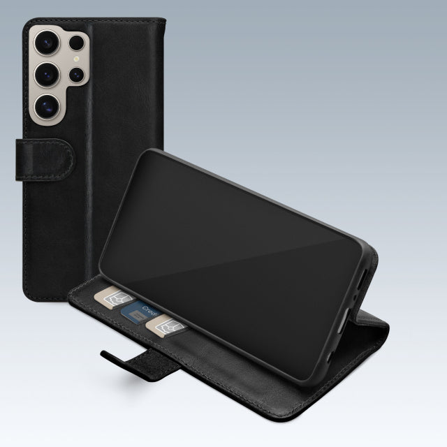 Mobilize Premium Gelly Wallet Hoesje Samsung Zwart