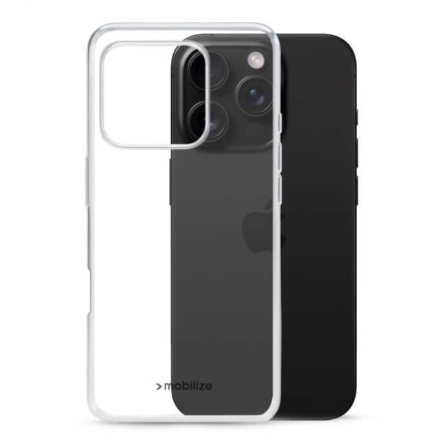 Mobilize Gelly Case - Transparant - iPhone 16 Pro