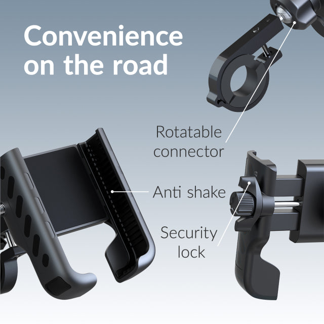 Mobilize Quick Lock Universele Fietshouder Zwart