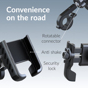 Mobilize Quick Lock Universele Fietshouder Zwart