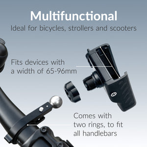 Mobilize Quick Lock Universele Fietshouder Zwart