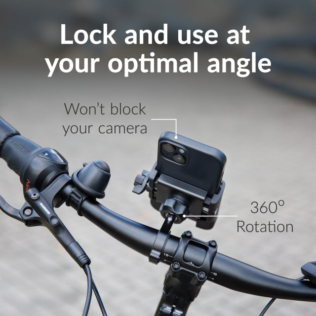 Mobilize Quick Lock Universele Fietshouder Zwart
