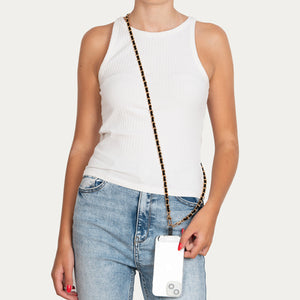 Zanaé Draagkoord - Leather Black