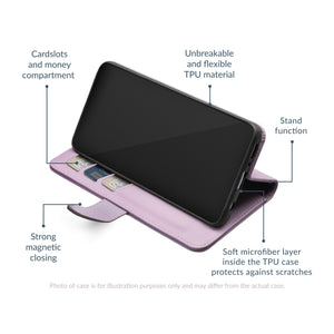 Mobilize Premium Gelly Wallet Hoesje Samsung Paars